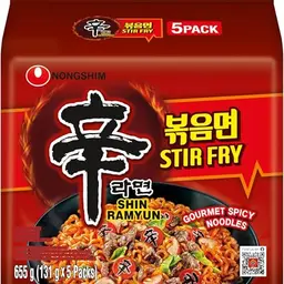 NONGSHIM Instant Nudeln Shin Stir-Fry Ramyun (5 x 131 g)
