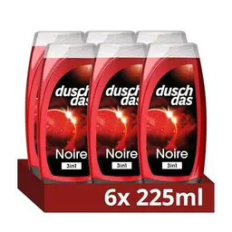 Duschdas Duschgel Noire 6 x 225 ml