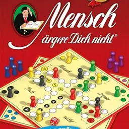 Mensch ärgere Dich Nicht Classic Line mit großen Holzspielfiguren