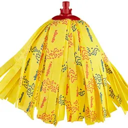 Vileda SuperMocio Soft Ersatzmop - starke Saugkraft, 30% Mikrofaser, Gelb