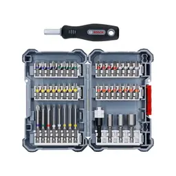 Bosch Professional 45-teiliges Schrauberbit Set mit Zubehör für Bohrmaschinen