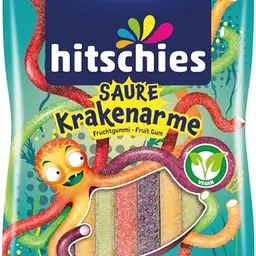Hitschies Saure Krakenarme Fruchgummi, 125 g