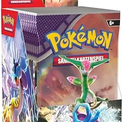 Pokémon Boosterpack-Display Karmesin & Purpur – Gewalten der Zeit (18 Packs)