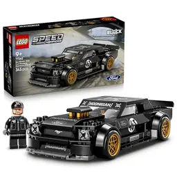 LEGO Speed Champions Ken Block's 1965 Ford Mustang Hoonicorn V1 - Muscle Car Spielzeug für Kinder ab 9 Jahre