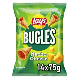 Lay's Bugles Nacho Cheese - 14 x 75 g