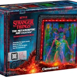 Stranger Things Demogorgon Puzzle - 520 Teile mit beleuchtetem Rahmen - Perfekt für Fans & Sammler
