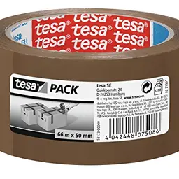 tesa tesapack Paketklebeband - 66 m x 50 mm - braun