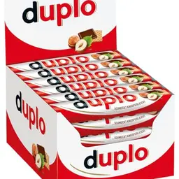 Duplo Schokoriegel mit Nugatcreme, Waffel und Vollmilchschokolade – 40er Großpackung