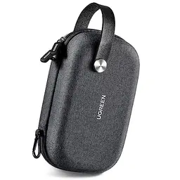 UGREEN Kabel Organizer Tasche für Reise, Ladegeräte, Zubehör und Kabel (Schwarz)