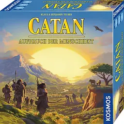 KOSMOS CATAN - Aufbruch der Menschheit, Gesellschaftsspiel für 2-6 Personen, ab 12 Jahren