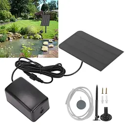 Lyrlody Solar-Sauerstoffpumpe 2.5 W - Outdoor-Belüfter für Aquarien