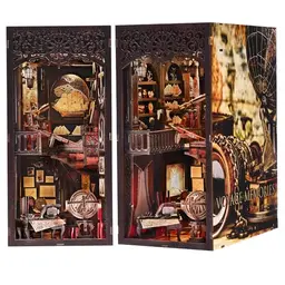 ETKVR Book Nook Kit - DIY 3D Puzzle Buchstütze