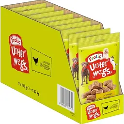 Frolic Hundesnacks Geflügel im Beutel, 9 x 180g