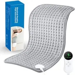 Heizkissen 30 x 60 cm mit 9 Temperaturstufen und automatischer Abschaltung für Rücken, Nacken und Bauch