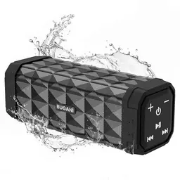 BUGANI Bluetooth Lautsprecher, 24H Akku, IPX5 wasserdicht, Freisprechfunktion, für Zuhause, Garten & unterwegs