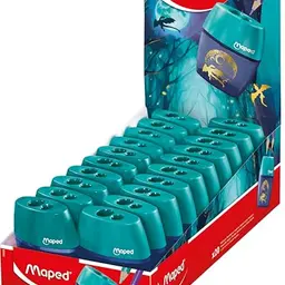 Maped Display Zähler 20 Spitzer Dragon – ergonomischer Anspitzer mit Tank, bereit für den Einsatz