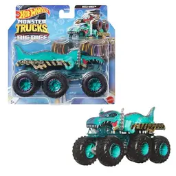 Hot Wheels Monster Trucks Spielzeugtruck 1:64 - 6 Räder, verschiedene Modelle, zum Transportieren oder Abschleppen