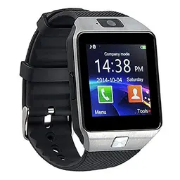 Smartwatch Bluetooth mit SIM-Karte und Micro SD für Smartphone