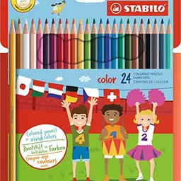 STABILO Buntstifte, 24er-Pack