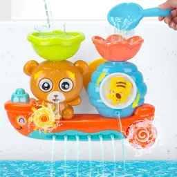 RILSO Badewannenspielzeug für Kinder ab 1 Jahr - Wasserspielzeug für Mädchen und Jungen