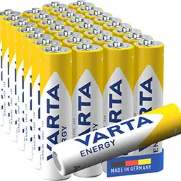 VARTA AAA Batterien, 30 Stück, Alkaline, 1,5V, umweltfreundliche Verpackung, Made in Germany