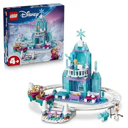 LEGO Disney Frozen Elsas Schlittenfahrt - inklusive Anna- und Elsa-Minipuppen sowie Olaf - Geschenk für Mädchen ab 4 Jahren