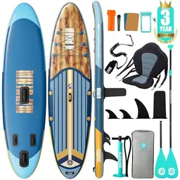 Niphean Stand Up Paddling Board mit Zubehör, 320cm, für 2 Personen, bis 200kg, für alle Könnerstufen