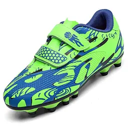 Unitysow Fußballschuhe für Kinder - Grüne Sport- und Trainingsschuhe, Größe 31