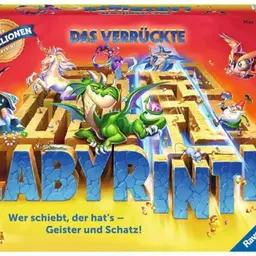 Ravensburger Das verrückte Labyrinth - Familienspiel für 2-4 Personen, ab 7 Jahren