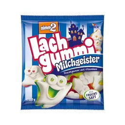 nimm2 Lachgummi Milchgeister – 225 g Fruchtgummis in sechs Geschmacksrichtungen