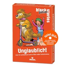 moses. Black Stories junior - 50 spannende Rätselfälle für Kinder ab 8 Jahren