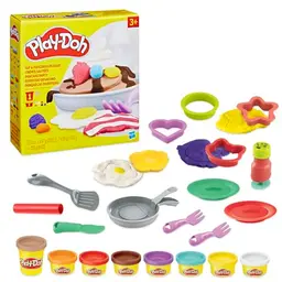 Play-Doh Pancake Party 14-teiliges Spielset für Kinder ab 3 Jahren