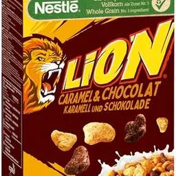 Nestlé LION Karamell und Schoko Cerealien, Vollkorn, XXL Packung (1.05 kg)