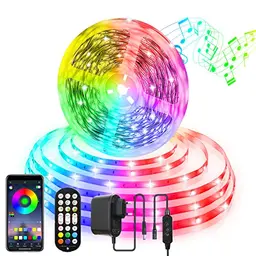 20 m LED Strip mit Fernbedienung, RGB Farbwechsel Lichter für Schlafzimmer, Küche und Partys