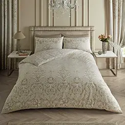 GC Antoinette Bettbezug, Polyester-Baumwolle, Natur, Doppelbett