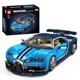 Mould King 10111 Hypersport Sportwagen-Bausatz für Supercar-Fans (1222 Teile)