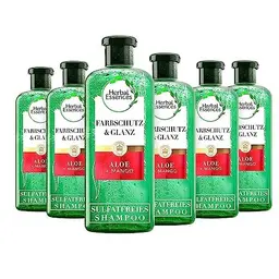 Herbal Essences Pure Shampoo 6er Set für gefärbte Haare, ohne Silikon und Sulfate, Aloe & Mango