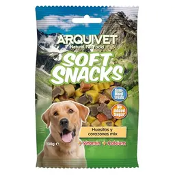 ARQUIVET Soft Snacks Knochen & Herzen Mix 100g für Hunde - Leckerlis und Belohnungen