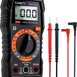 KAIWEETS Digital Multimeter KM100 – Spannungsmesser für AC/DC und Widerstand