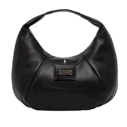 Love Moschino Tasche aus schwarzem PU-Kunststoff, Schwarz, 1er Größe
