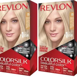 Revlon Colorsilk 05 Ultra Claro Rubio Ceniza (2er Pack)