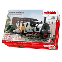 Märklin 29133 H0 Modellbahn Startpackung mit Lokomotive, Wagen, Schienen und Steuergerät