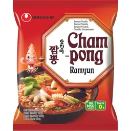 Nong Shim Cham-Pong Ramen – Koreanische Seafood Nudeln – 20er Pack à 124g