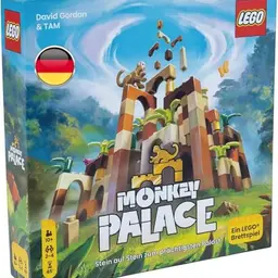 Asmodees - Monkey Palace: Lustiges Brettspiel für die ganze Familie – 2-4 Spieler, 45 Minuten Spielzeit, ab 10 Jahren