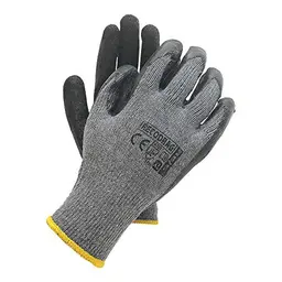 Latexbeschichtete Arbeitshandschuhe, Größe 10