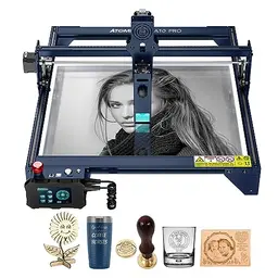 ATOMSTACK A10 PRO Laser Graviermaschine 50W - Laserschneider mit Touch-Steuerung für Holz, Metall, Acryl, Leder