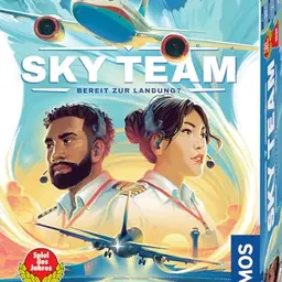 Kosmos Sky Team - Bereit zur Landung? Kooperatives Strategiespiel für 2 Personen ab 10 Jahren