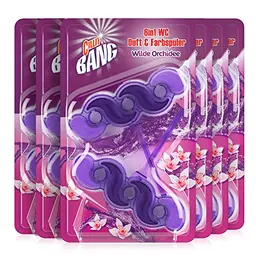 Cillit Bang Color Power 6 WC-Spüler, Lilaspüler, 6er Pack