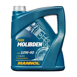 MANNOL Molibden 10W-40 Motorenöl, 4 Liter