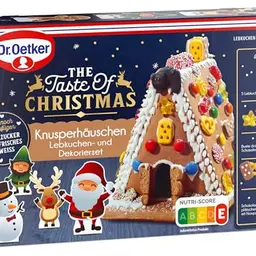 Dr. Oetker Knusper-Häuschen Lebkuchenhaus und Dekorierset